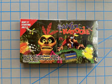 Banjo Kazooie Nintendo 64 N64 VHS Promo Video Tape BLOCKBUSTER EXCLUSIVE Seale comprar usado  Enviando para Brazil