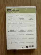 Stampin stempelset kleine gebraucht kaufen  Holzkirchen