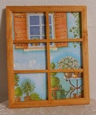 Selbstgestaltetes bild holzrah gebraucht kaufen  Aldersbach