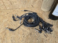 9x Cabos Eletrônicos de Bateria - Tear Gatilho de Bateria Estéreo TRS Ângulo Direito 1/4" 6,35mm comprar usado  Enviando para Brazil
