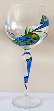 Verre nagel.verre peint d'occasion  France