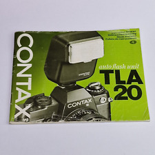 Contax tla20 flash for sale  SITTINGBOURNE