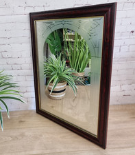 Vintage etched glass for sale  LEOMINSTER