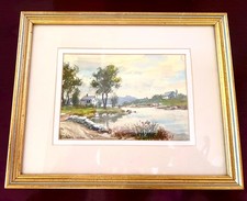 Vintage framed watercolor for sale  Scottsdale