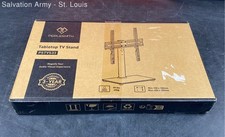 Suporte de TV de mesa giratório universal preto leve Perlesmith PSTVS33 comprar usado  Enviando para Brazil