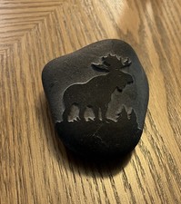 Moose paperweight carved for sale  Perrysburg