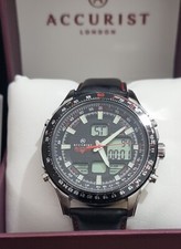 Accurist skymaster chronograph for sale  SURBITON