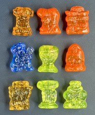 10 Geloucos Roqueiros Coca Cola Brasil ITEM RARO Como Crazy Bones 2222, usado comprar usado  Enviando para Brazil