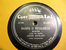 BRAZIL JORGE BOULART Severino Araujo Raspa o Reco / Mundo del Zinco CONTINENTAL comprar usado  Enviando para Brazil