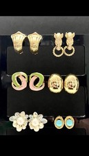 vintage earrings 6 pairs for sale vintage earrings 6 pairs for sale Hatboro