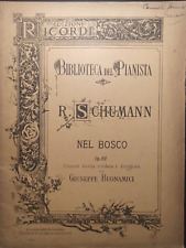 Spartiti pianoforte schumann usato  San Gimignano