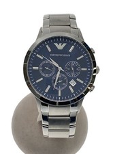 EMPORIO ARMANI AR-2448 relógio de quartzo analógico azul marinho aço inoxidável quase em perfeito estado Japão comprar usado EMPORIO ARMANI AR-2448 relógio de quartzo analógico azul marinho aço inoxidável quase em perfeito estado Japão comprar usado  Enviando para Brazil