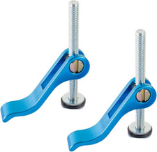 Abrazadera de leva POWERTEC 2PK, 5/16”-18, abrazadera de palanca con pernos de pista en T de 3”, abrazadera de pista en T segunda mano  Embacar hacia Mexico