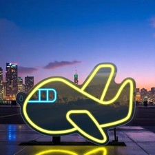 Aeroplane neon sign for sale  WARRINGTON