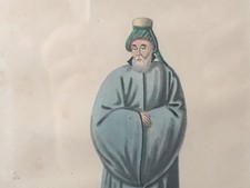 Dessin aquarellé costume d'occasion  Toulouse-