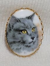 Cat portrait porcelain for sale  Centerton