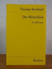 Wetterfleck erzählungen bernh gebraucht kaufen  Elmshorn