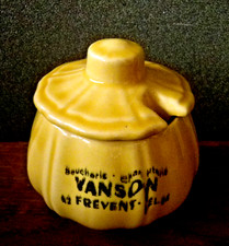 Ancien pot moutarde d'occasion  Wimille