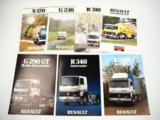 Renault S G R Baureihe LKW 7x Prospekt 1980er Jahre comprar usado  Enviando para Brazil