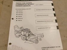 Yazoo yhr series for sale  Jasper