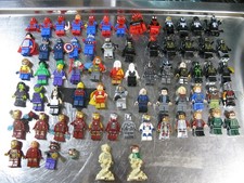 Lote de 65+ minifiguras e acessórios genuínos LEGO Superhero (Marvel e DC) comprar usado  Enviando para Brazil