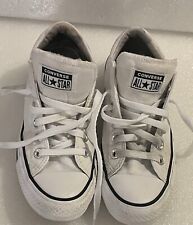 Zapatos deportivos informales Converse para mujer Chuck Taylor All Star blancos talla 7 segunda mano  Embacar hacia Argentina