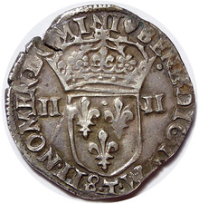 Henri écu 1602 d'occasion  Provins