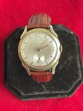 Relógio masculino vintage Wittnauer folheado a ouro 10k ótimo corredor novo cristal e pulseira comprar usado  Enviando para Brazil
