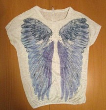 Shirt weiß blaue gebraucht kaufen  Weiden