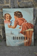 Altes reklameschild 50er gebraucht kaufen  Limbach-Oberfrohna