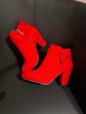 Damenmode stiefeletten rot gebraucht kaufen  Zepernick