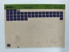 Microfiche mbk catalogue d'occasion  Villers-Cotterêts