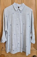 Zara blue shirt for sale  RICKMANSWORTH