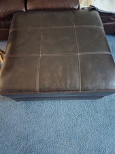 Ottoman large leather for sale  Cedar Springs