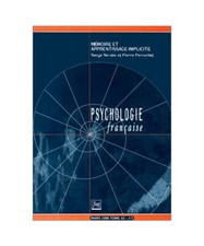 Mémoire apprentissage implici gebraucht kaufen  Trebbin