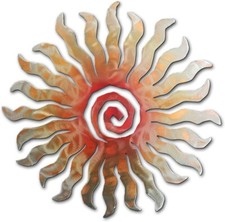 Spiral sun metal for sale  Las Vegas