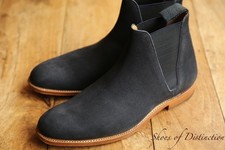 Grenson blue nubuck for sale  SUTTON COLDFIELD