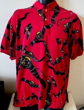 Usado, Camisa masculina rara vintage polo esporte Ralph Lauren relógios botão feito nos EUA G comprar usado  Enviando para Brazil