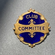 Committee club enamelled for sale  CAMBERLEY