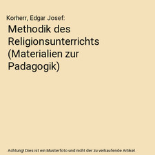 Methodik religionsunterrichts  gebraucht kaufen  Trebbin