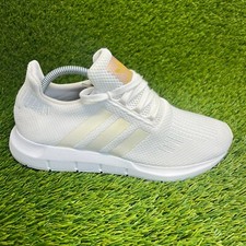 Tênis Adidas Swift Run feminino tamanho 9 branco atlético corrida caminhada comprar usado  Enviando para Brazil