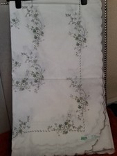 Tablecloth oval white for sale  SUTTON-IN-ASHFIELD