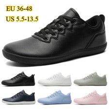 Sapatos femininos descalços biqueira larga couro casual tênis externo US13.5 comprar usado  Enviando para Brazil