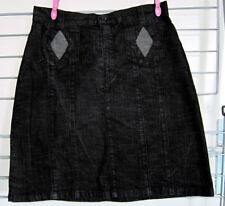 Jupe jean noir d'occasion  Fonsorbes