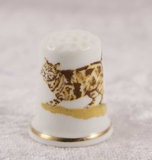 China thimble brown for sale  CAMELFORD