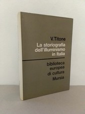 Storiografia dell illuminismo. usato  Verbania