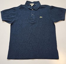Camisa polo masculina Lacoste L1264 tamanho 4 (média) ajuste clássico manga curta colarinho comprar usado  Enviando para Brazil
