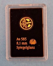 Goldmünze kleine goldmark gebraucht kaufen  Flensburg