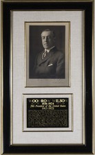 Woodrow wilson inscribed for sale  Las Vegas