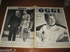 Rivista oggi 1953 usato  Italia